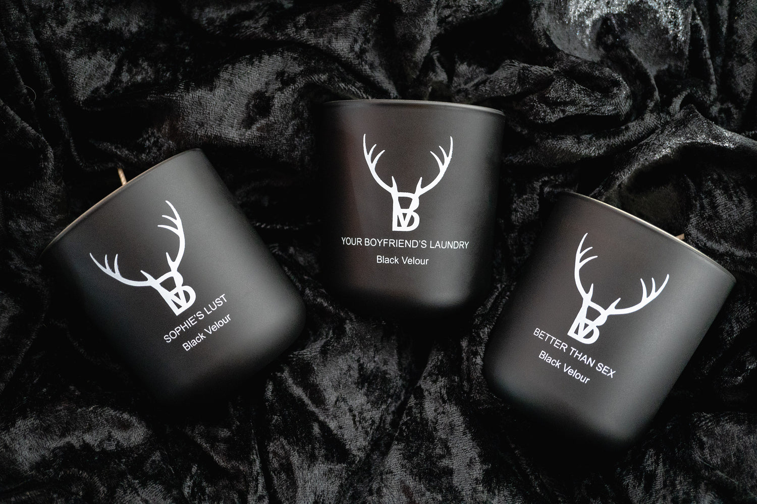Handmade Soy Candles by Black Velour